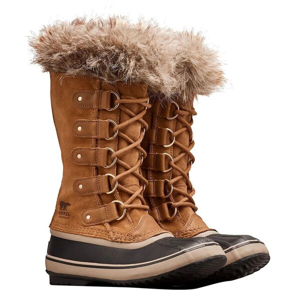 New $240  Sorel Joan of Arctic Womans Boots Waterproof Honest Beige - Picture 3 of 5